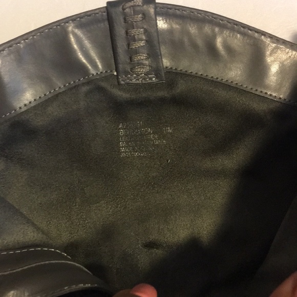 B Makowsky Hudson Grey Leather boots w/removable harness - Picture 5 of 7